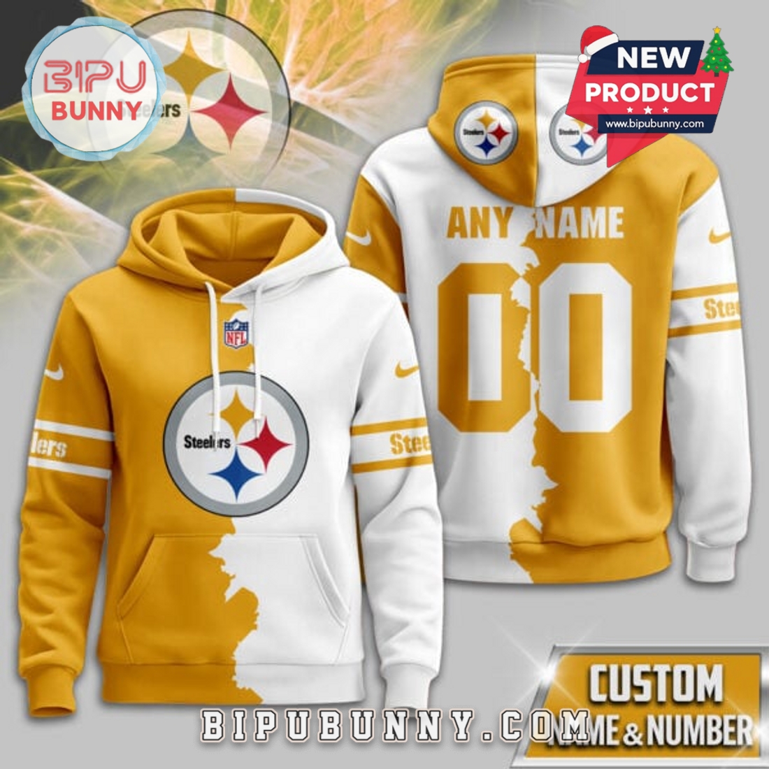 Pittsburgh Steelers 2025 Victory Split Hoodie Pittsburgh Steelers 2025 Victory Split Hoodie