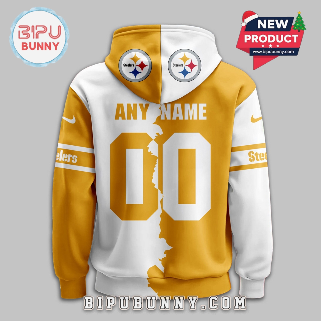 Pittsburgh Steelers 2025 Victory Split Hoodie Pittsburgh Steelers 2025 Victory Split Hoodie