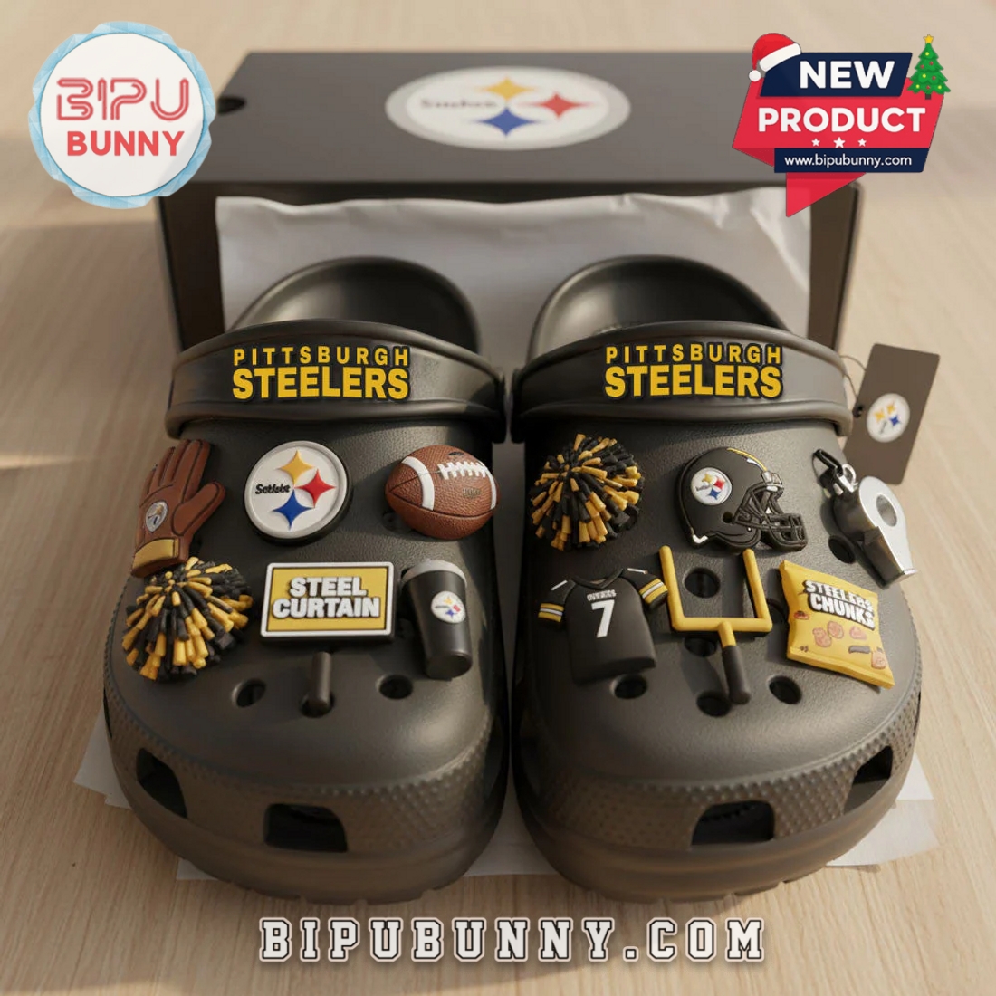 Pittsburgh Steelers Football Crocs Clogs Pittsburgh Steelers Football Crocs Clogs