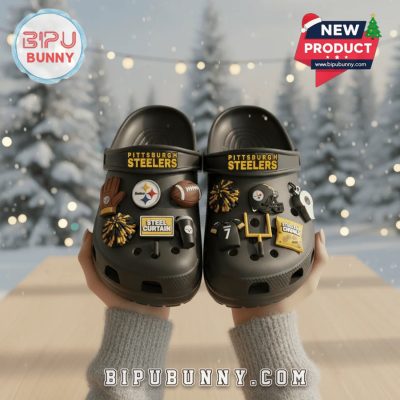 Pittsburgh Steelers Football Crocs Clogs