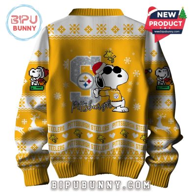 Pittsburgh Steelers NFL Peanuts Snoopy Ugly Sweater 2025