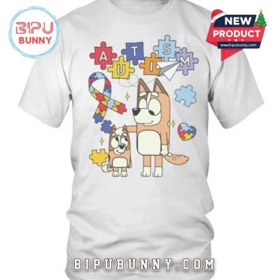 Retro Bluey Autism Limited Edition T-Shirt