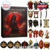 A complete look at the 2025 Samurai Legends Advent Calendar contents, featuring miniatures such as samurai figures, ninja items, geisha, and festival icons for each day of December!
