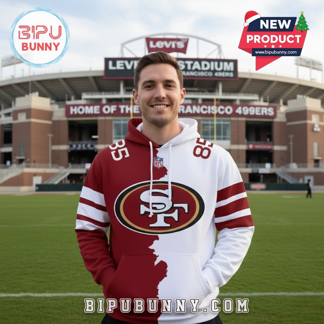 San Francisco 49ers 2025 NFL Home Mix Away Hoodie San Francisco 49ers 2025 NFL Home Mix Away Hoodie