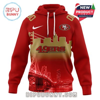 San Francisco 49ers Custom NFL Skyline Hoodie 2025