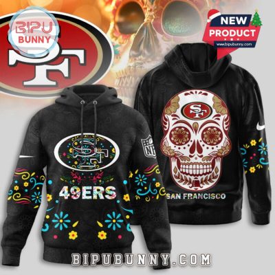 San Francisco 49ers NFL Dia de los Muertos Limited Editions Hoodie