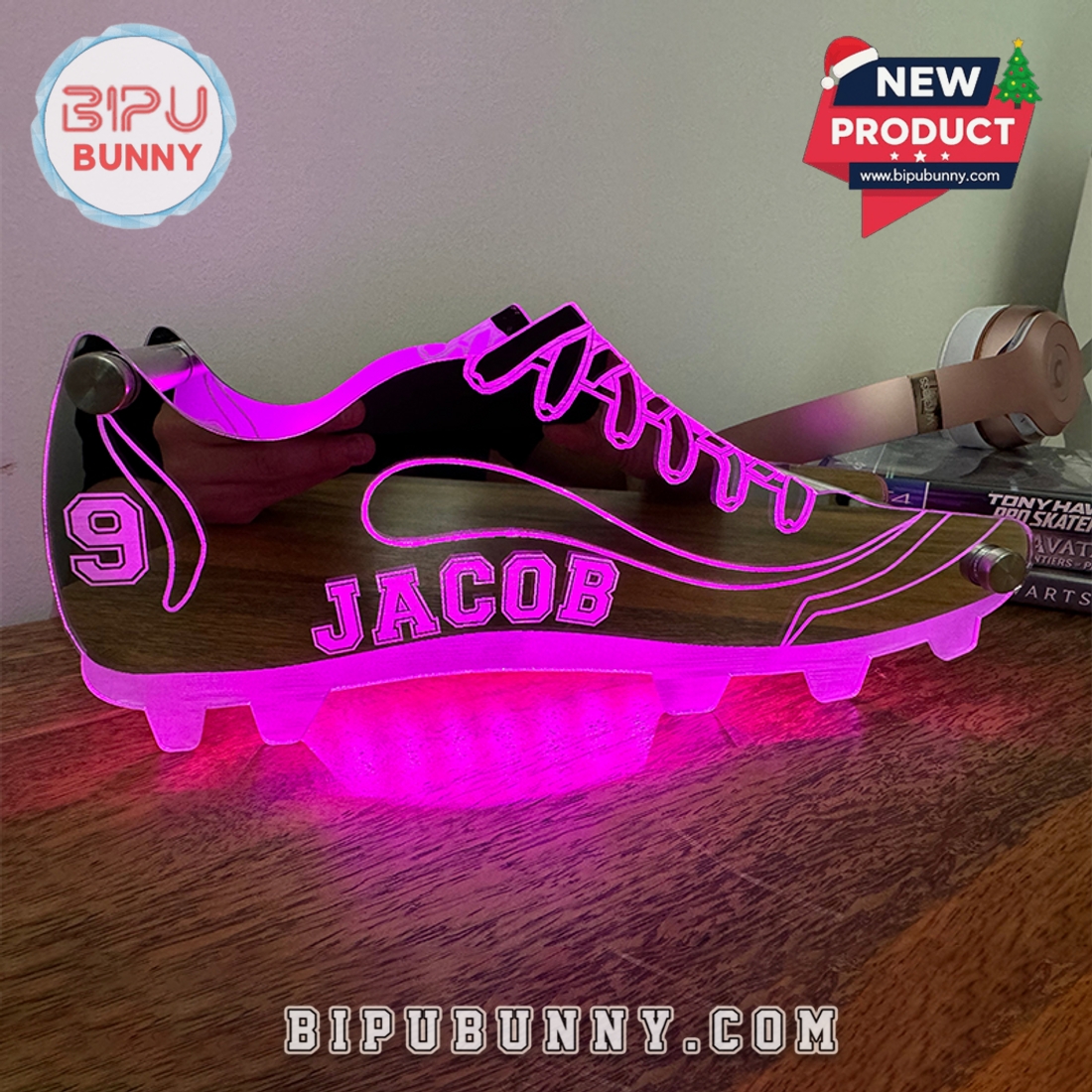 Sneakers Mirror Light Custom Name Christmas Gift 2025 Sneakers Mirror Light Custom Name Christmas Gift 2025