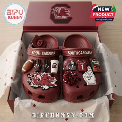 South Carolina Gamecocks Football Crocs Clogs