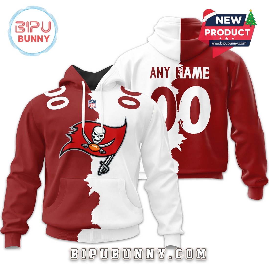 Tampa Bay Buccaneers 2025 NFL Home Mix Away Hoodie Tampa Bay Buccaneers 2025 NFL Home Mix Away Hoodie