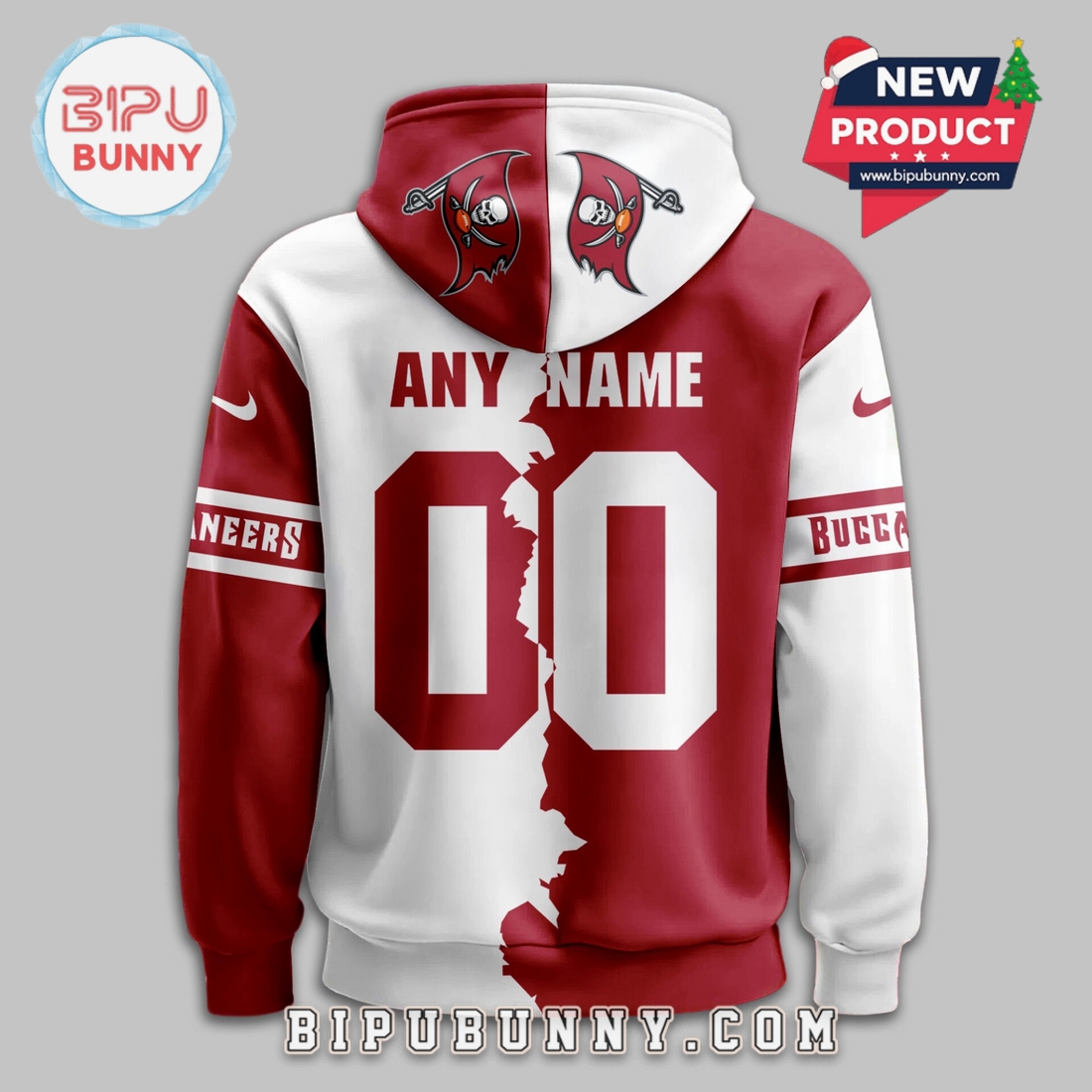 Tampa Bay Buccaneers 2025 Victory Split Hoodie Tampa Bay Buccaneers 2025 Victory Split Hoodie