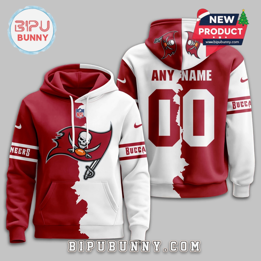 Tampa Bay Buccaneers 2025 Victory Split Hoodie Tampa Bay Buccaneers 2025 Victory Split Hoodie