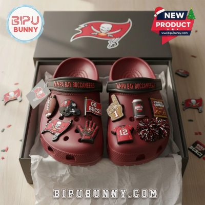 Tampa Bay Buccaneers Football Crocs Clogs