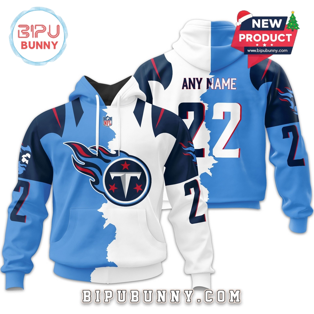 Tennessee Titans 2025 NFL Home Mix Away Hoodie Tennessee Titans 2025 NFL Home Mix Away Hoodie