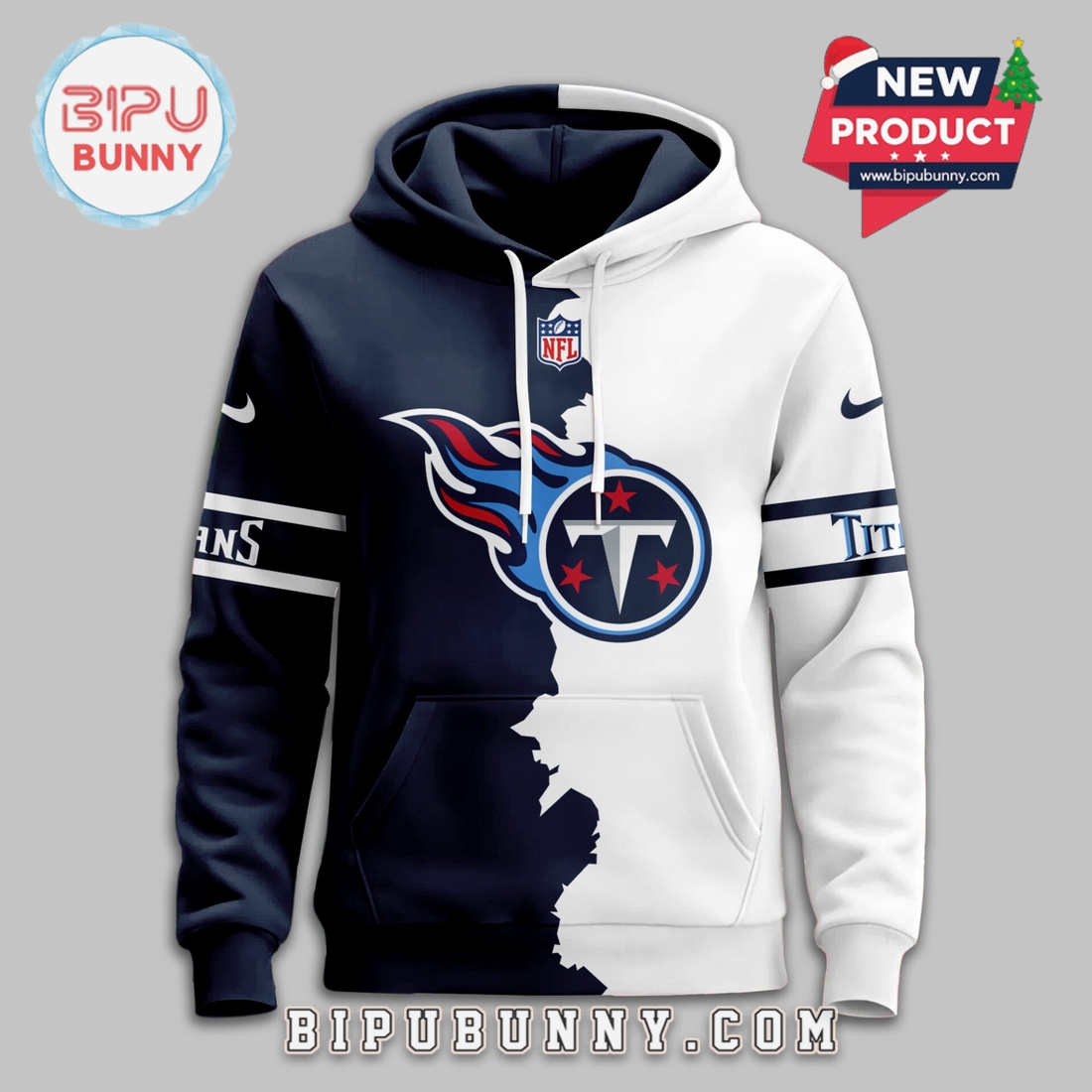 Tennessee Titans 2025 Victory Split Hoodie Tennessee Titans 2025 Victory Split Hoodie