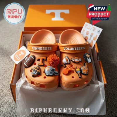 Tennessee Volunteers Football Crocs Clogs