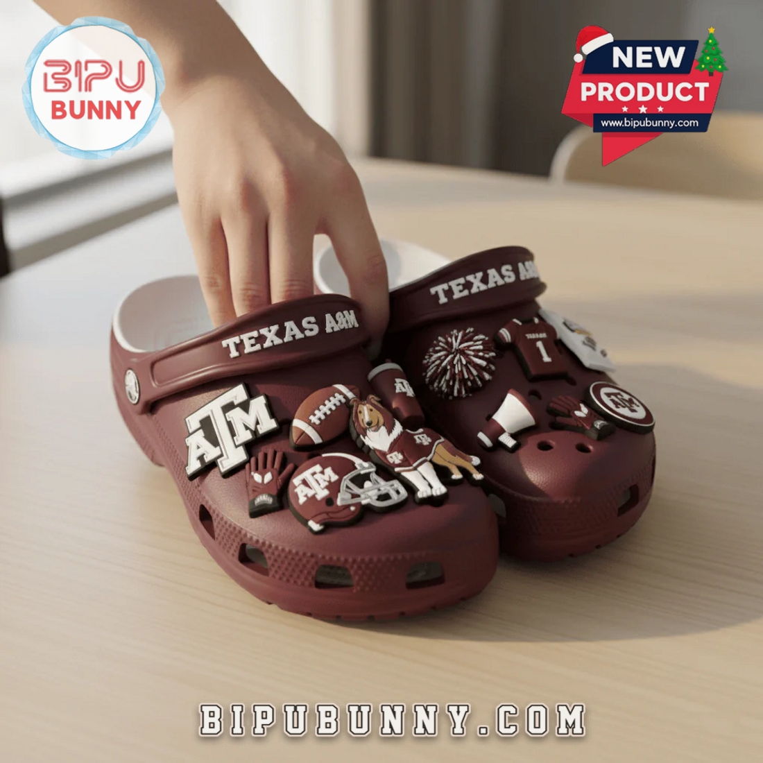 Texas A&M Aggies Football Crocs Clogs Texas A&M Aggies Football Crocs Clogs