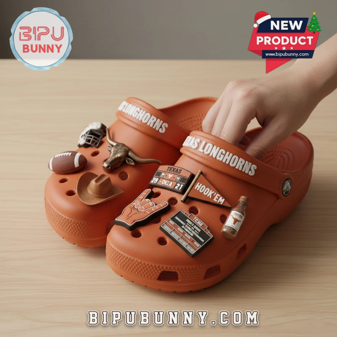 Texas Longhorns 2025 Crocs Clogs Texas Longhorns 2025 Crocs Clogs