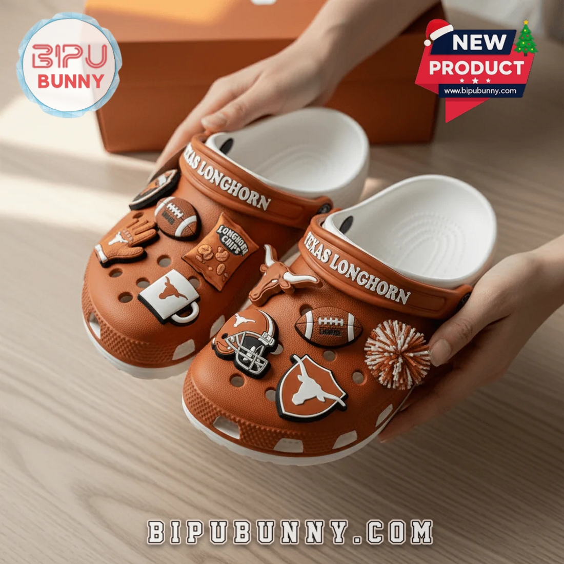 Texas Longhorns Football Crocs Clogs Texas Longhorns Football Crocs Clogs