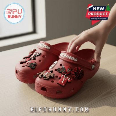 Texas Tech Red Raiders Football Crocs Clogs
