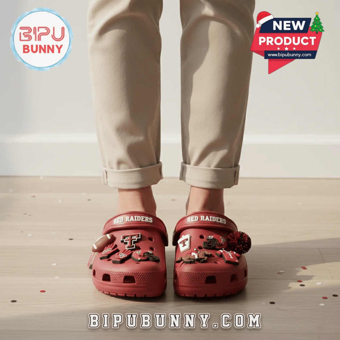 Texas Tech Red Raiders Football Crocs Clogs Texas Tech Red Raiders Football Crocs Clogs