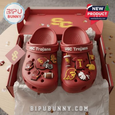 USC Trojans Football Crocs Clogs