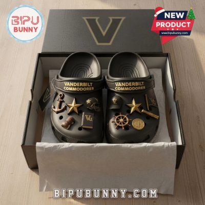 Vanderbilt Commodores Football Crocs Clogs
