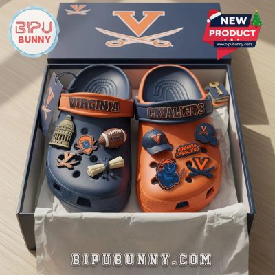 Virginia Cavaliers Football Crocs Clogs