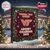 A festive box design for the Virginia Tech Hokies Advent Calendar 2025, styled with holiday visuals and university pride!