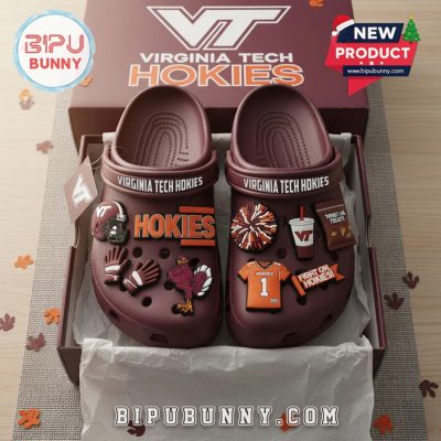 Virginia Tech Hokies Football Crocs Clogs
