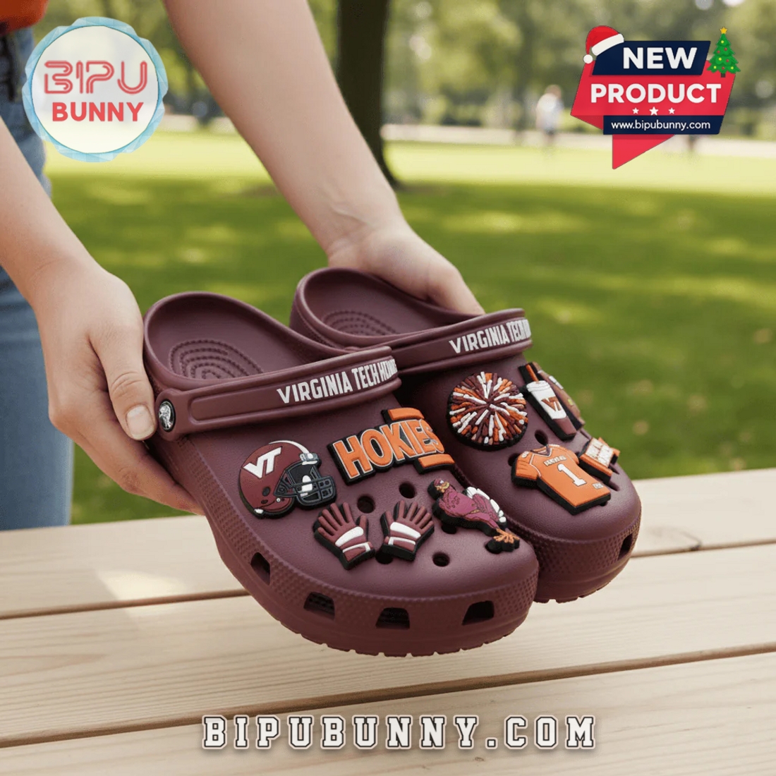 Virginia Tech Hokies Football Crocs Clogs Virginia Tech Hokies Football Crocs Clogs