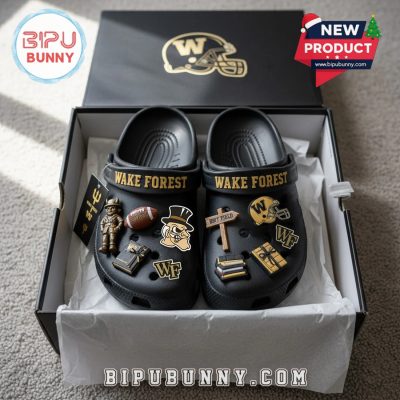 Wake Forest Hockey Crocs Clogs 2025