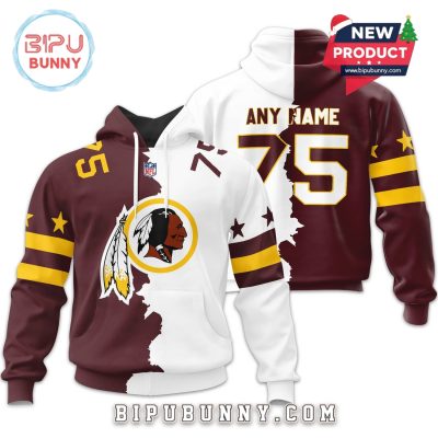 Washington Commanders 2025 NFL Home Mix Away Hoodie
