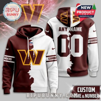 Washington Commanders 2025 Victory Split Hoodie