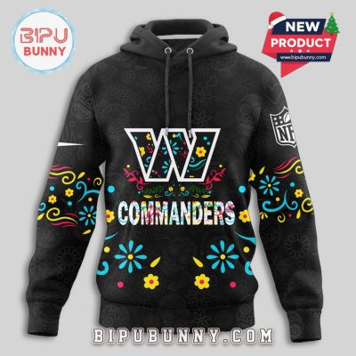 Washington Commanders NFL Dia de los Muertos Limited Editions Hoodie