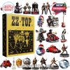 A themed advent calendar featuring collectible ornaments that bring rock and roll style into the holiday season!