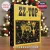 A rock-style holiday calendar featuring ZZ Top characters and graphics in sharp, bold artwork!
