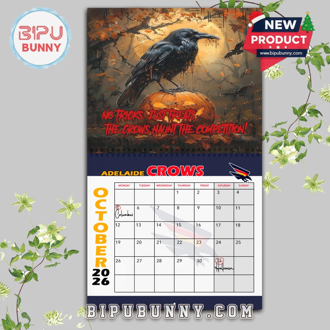 Adelaide Football Club Wall Hanging Calendar 2026 Adelaide Football Club Wall Hanging Calendar 2026