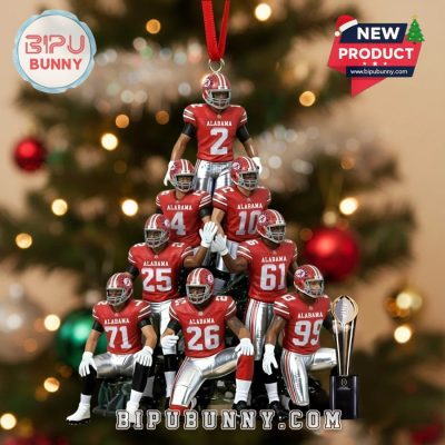 Alabama Crimson Tide Christmas Ornament 2025 Alabama Crimson Tide Christmas Ornament 2025