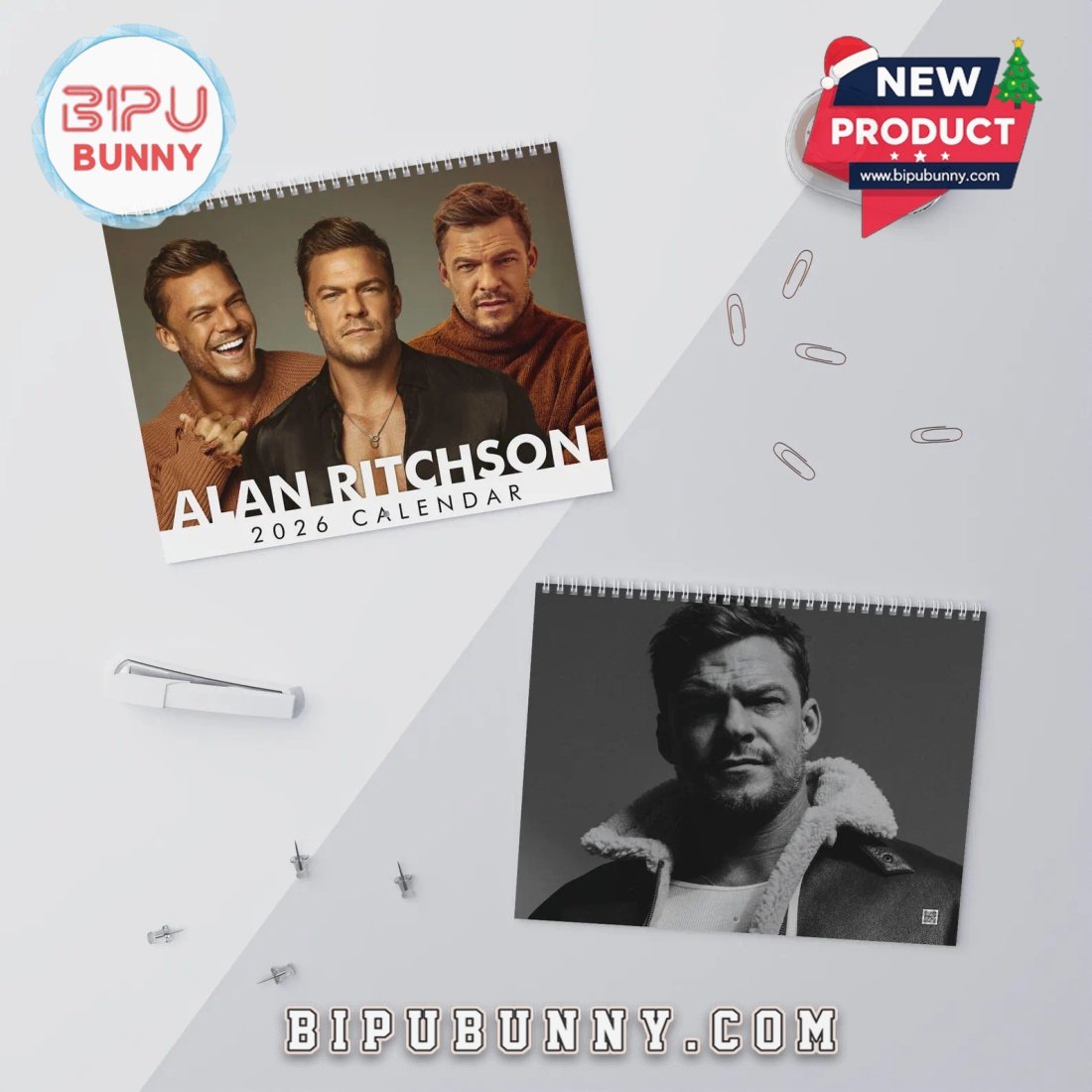 Alan Ritchson Wall Calendar 2026 Alan Ritchson Wall Calendar 2026