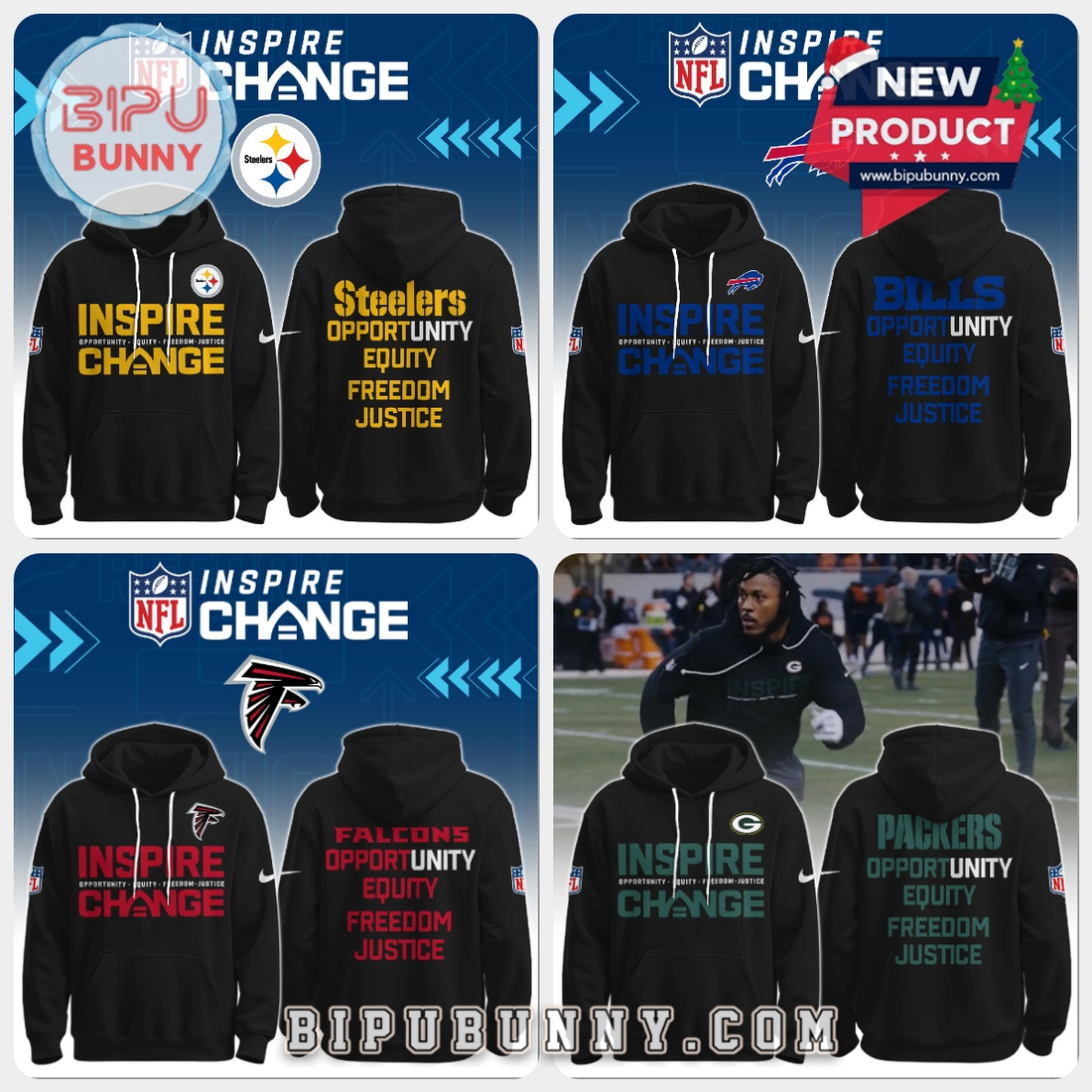 All Team NFL 2025 Inspire Change Limited Edition Hoodie All Team NFL 2025 Inspire Change Limited Edition Hoodie