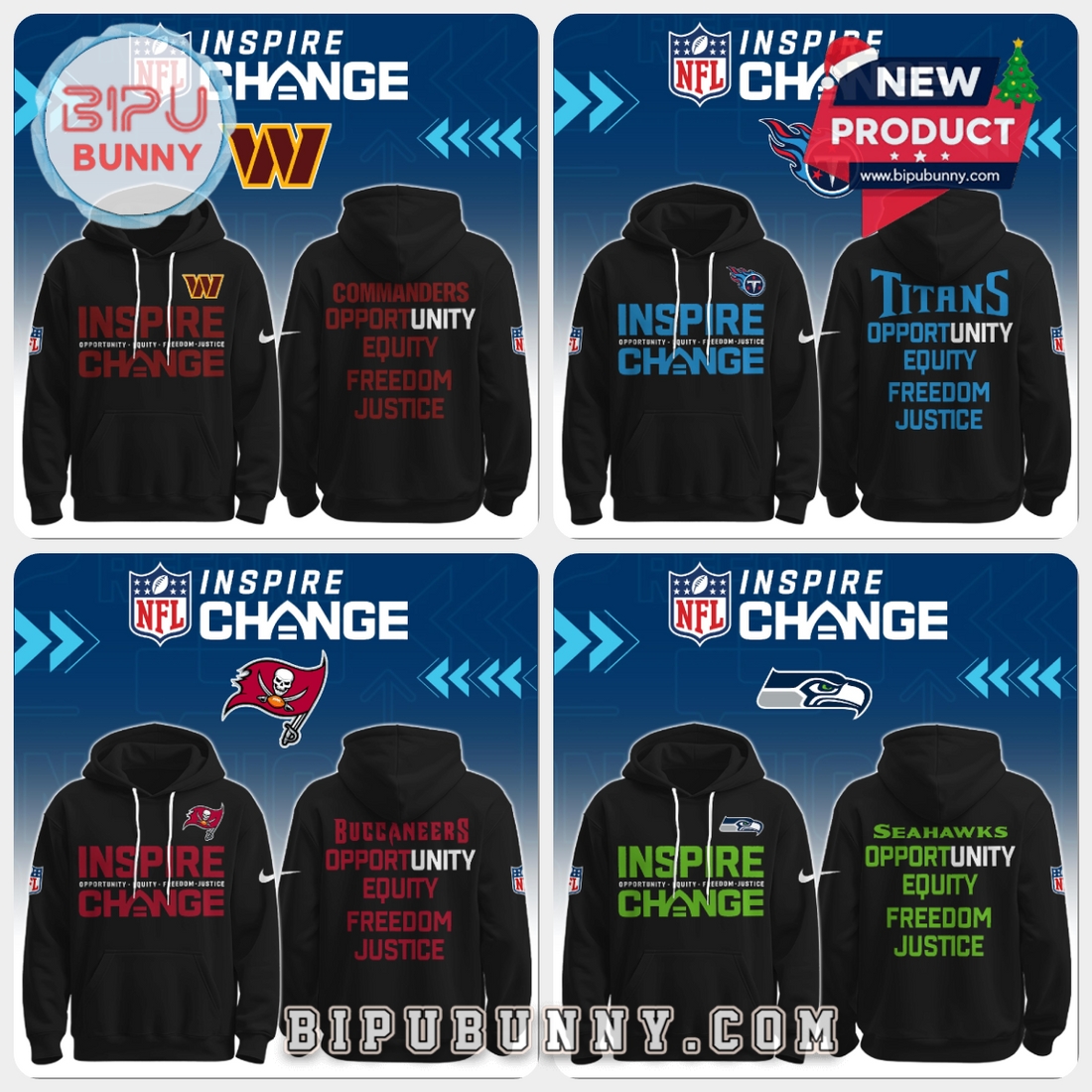 All Team NFL 2025 Inspire Change Limited Edition Hoodie All Team NFL 2025 Inspire Change Limited Edition Hoodie