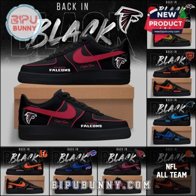 All Team NFL Back In Black Limited Edition Air Force 1