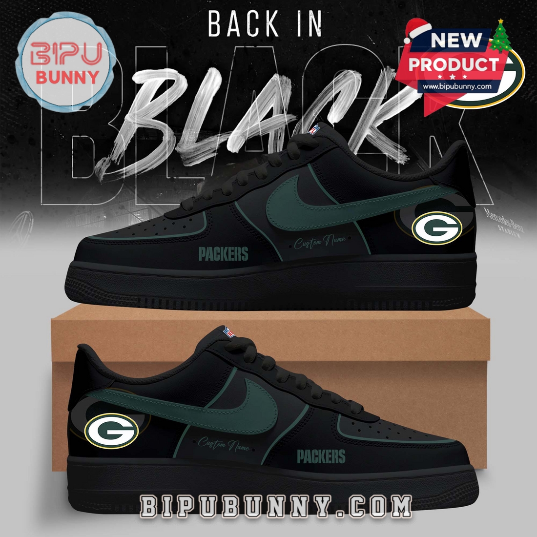 All Team NFL Back In Black Limited Edition Air Force 1 All Team NFL Back In Black Limited Edition Air Force 1