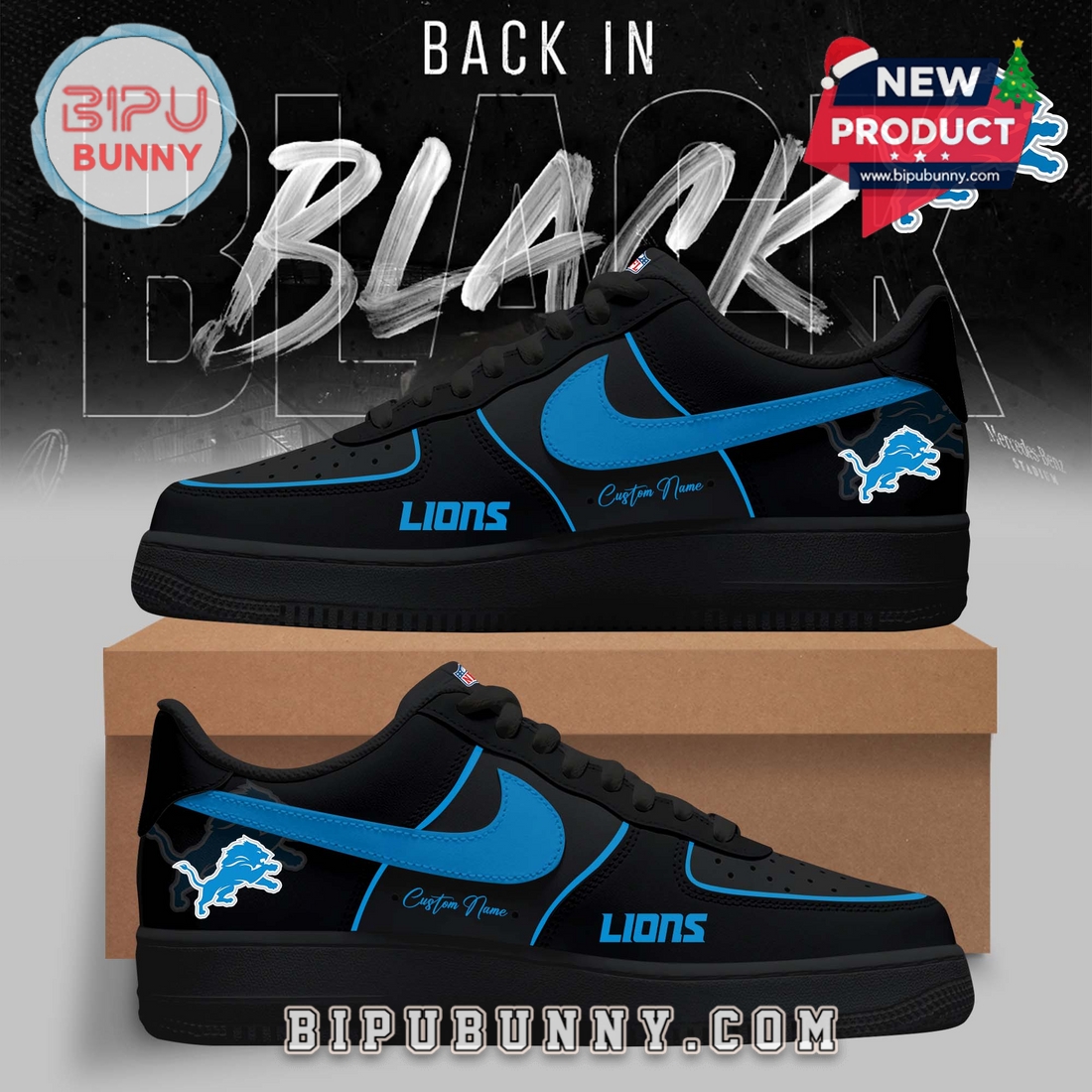 All Team NFL Back In Black Limited Edition Air Force 1 All Team NFL Back In Black Limited Edition Air Force 1
