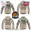 NFL Native Heritage hoodies for Packers and Jets with green feather design, tribal graphics, and team logos on chest and sleeves, plus “Any Name” on back!