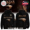 New England Patriots hoodie with fantasy flame design and Avatar crossover theme!