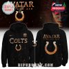 Indianapolis Colts hoodie with molten fire and tribal Avatar crossover style!