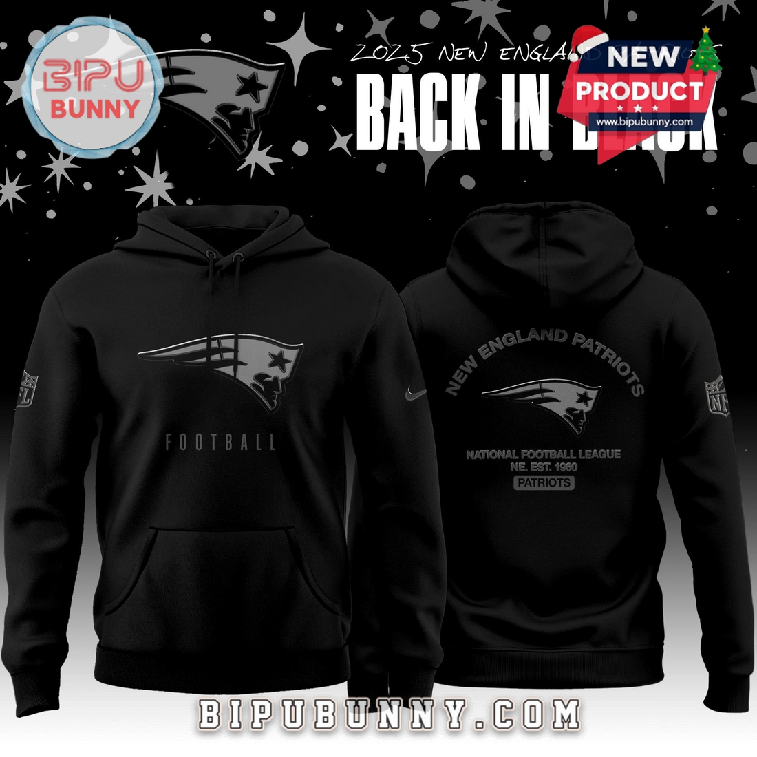 All Team NFL x Back In Black 2025 Special Editions Hoodie All Team NFL x Back In Black 2025 Special Editions Hoodie
