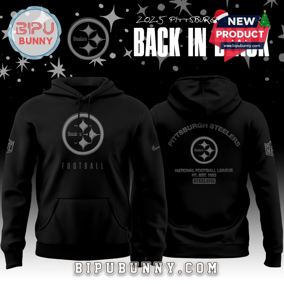 All Team NFL x Back In Black 2025 Special Editions Hoodie All Team NFL x Back In Black 2025 Special Editions Hoodie
