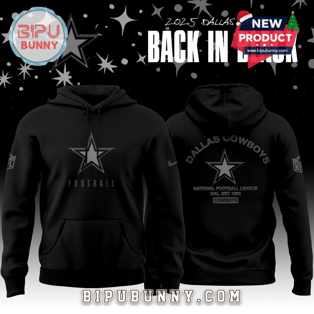 All Team NFL x Back In Black 2025 Special Editions Hoodie All Team NFL x Back In Black 2025 Special Editions Hoodie